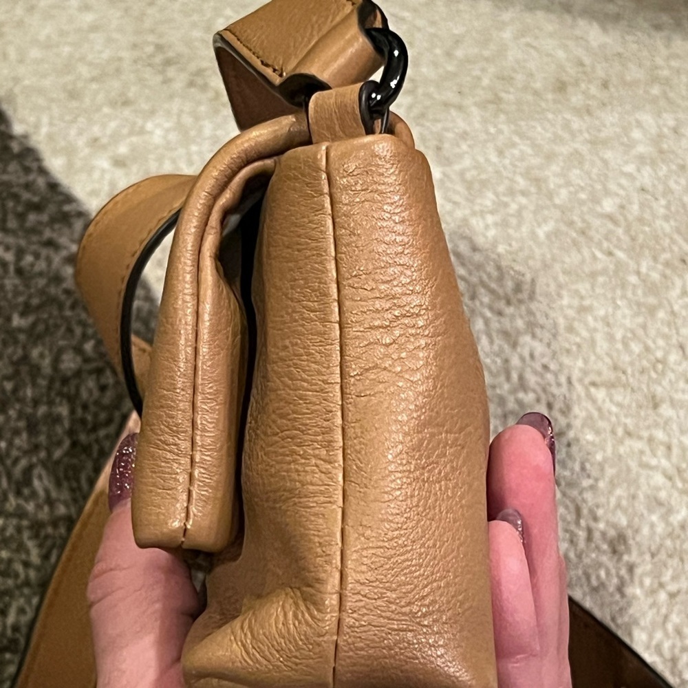 AIMEE Kestenberg Leather"Preston"Mini Crossbody Bag with Patterned Interior - Picture 15 of 15